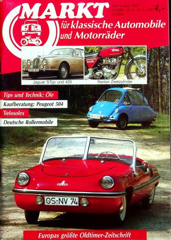 Oldtimer Markt 06/1989 Oldtimer Markt 06/1989